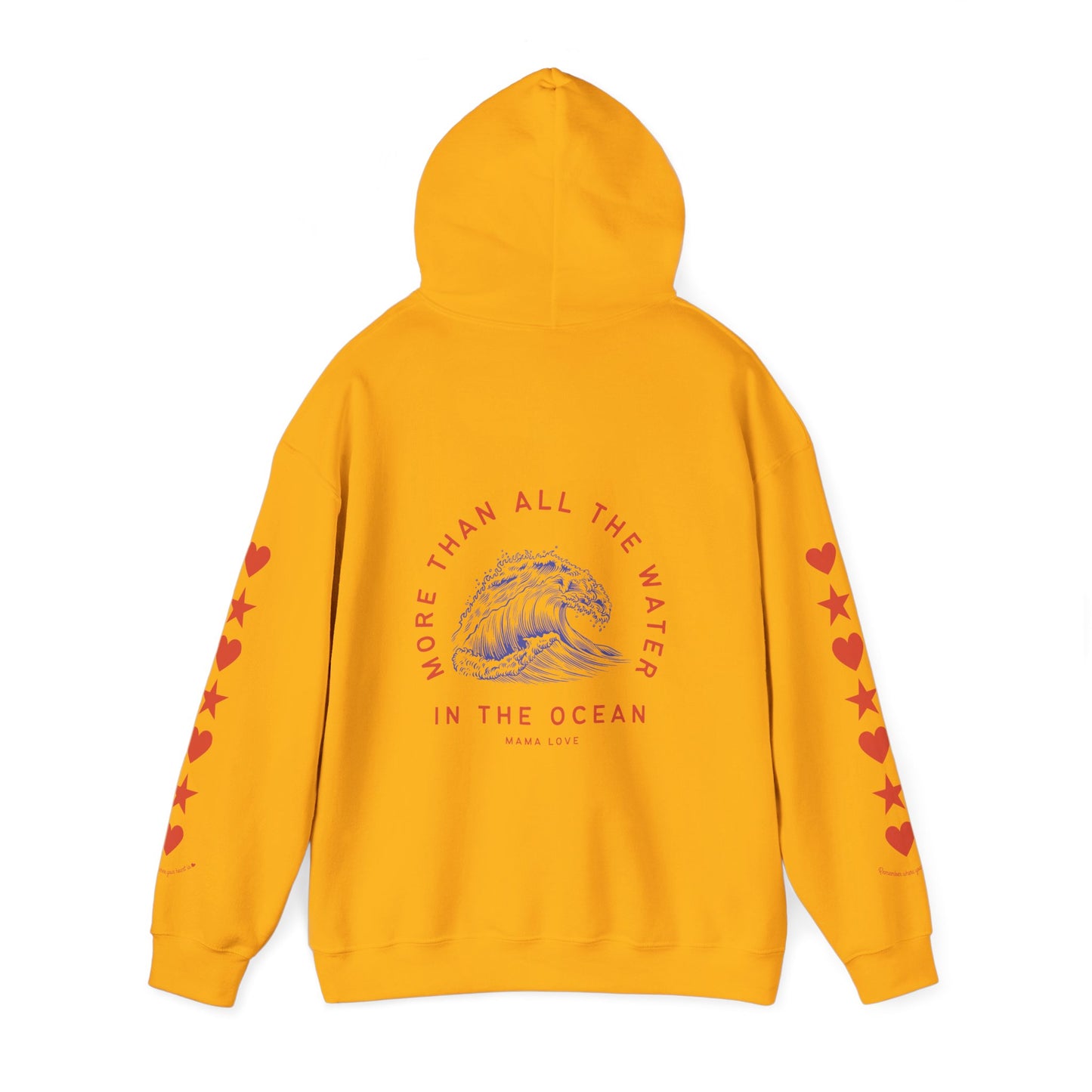 MORE THAN ALL THE WATER IN THE OCEAN HOODIE VII