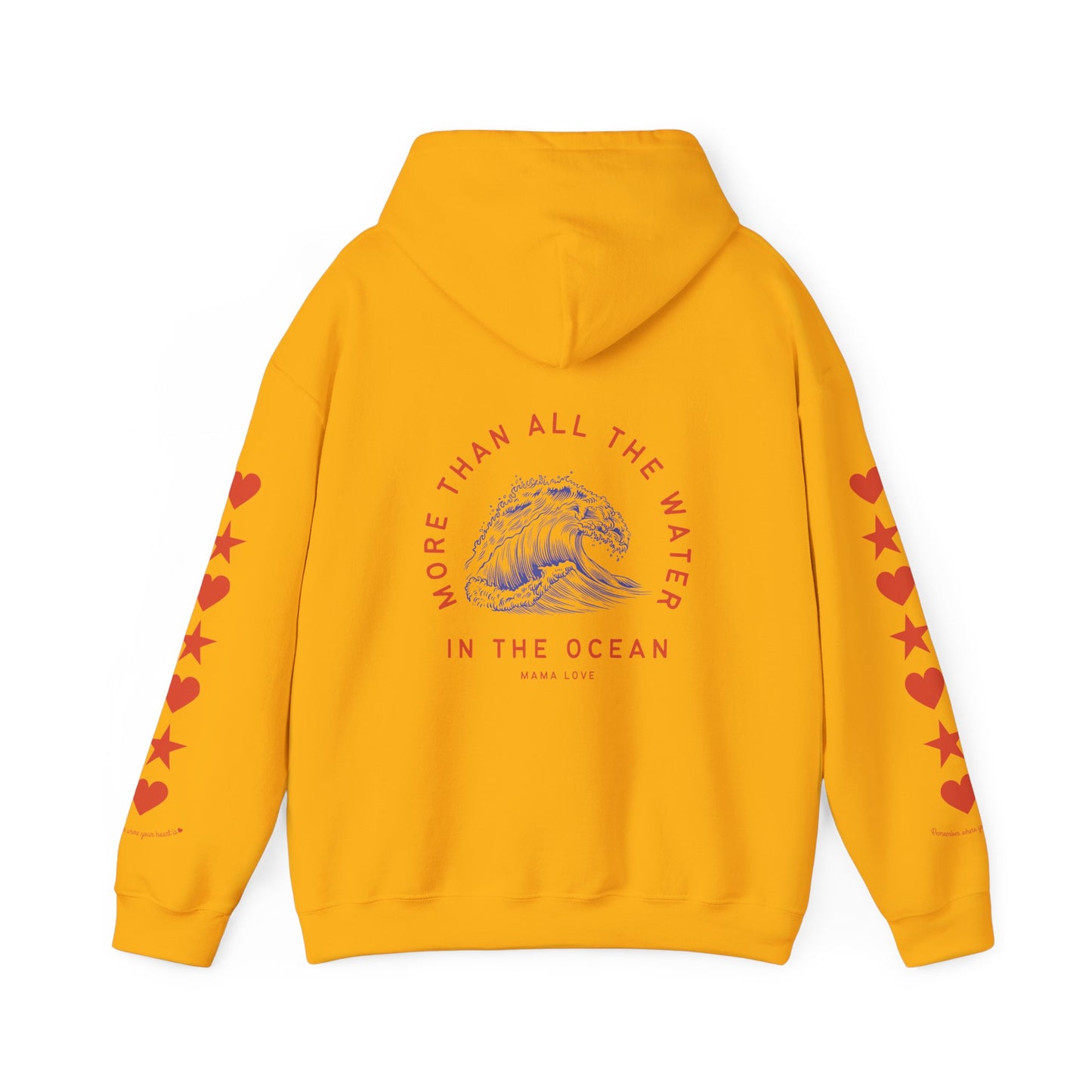 MORE THAN ALL THE WATER IN THE OCEAN HOODIE VII