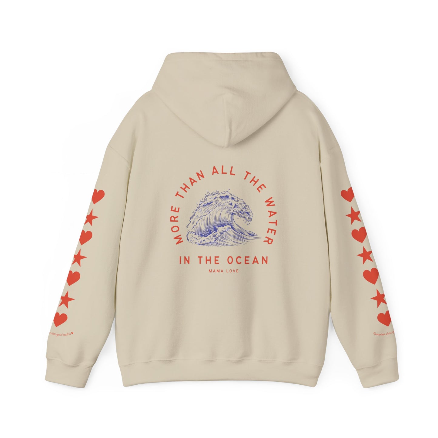 MORE THAN ALL THE WATER IN THE OCEAN HOODIE VII
