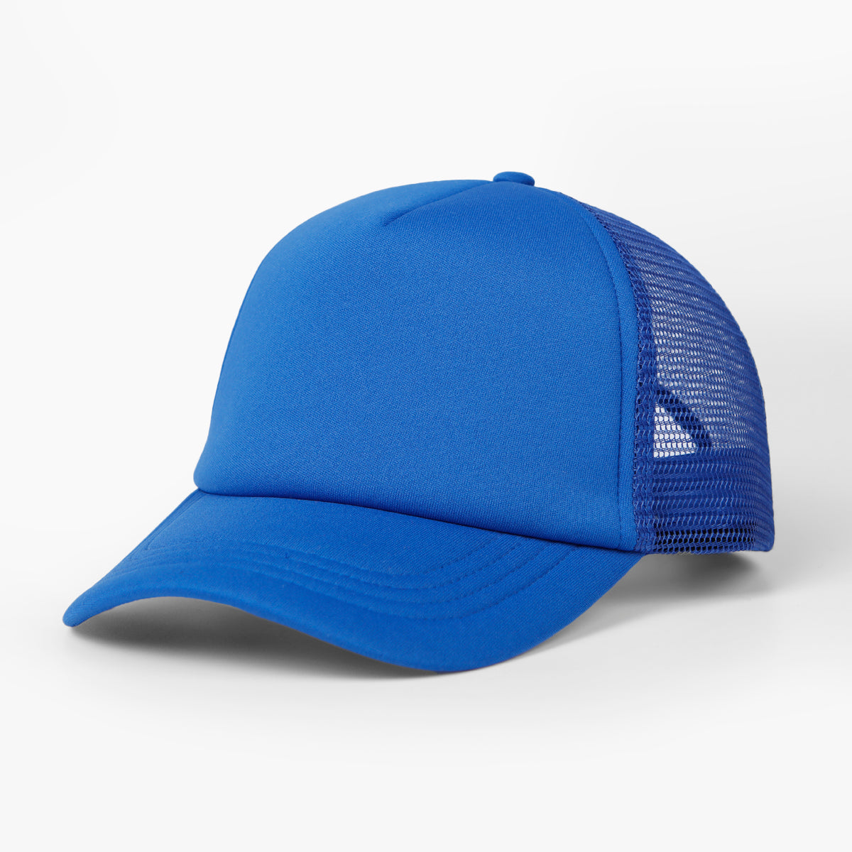 🌈 Mama Love Foam Trucker Hat – Light Pink Logo
