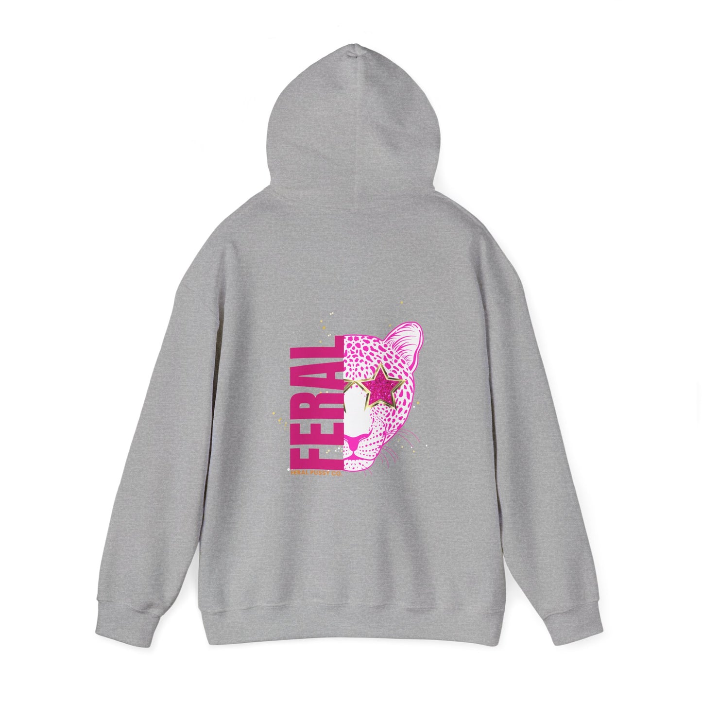 Half Cheetah Face Limited Edition Feral Apparel Hoodie