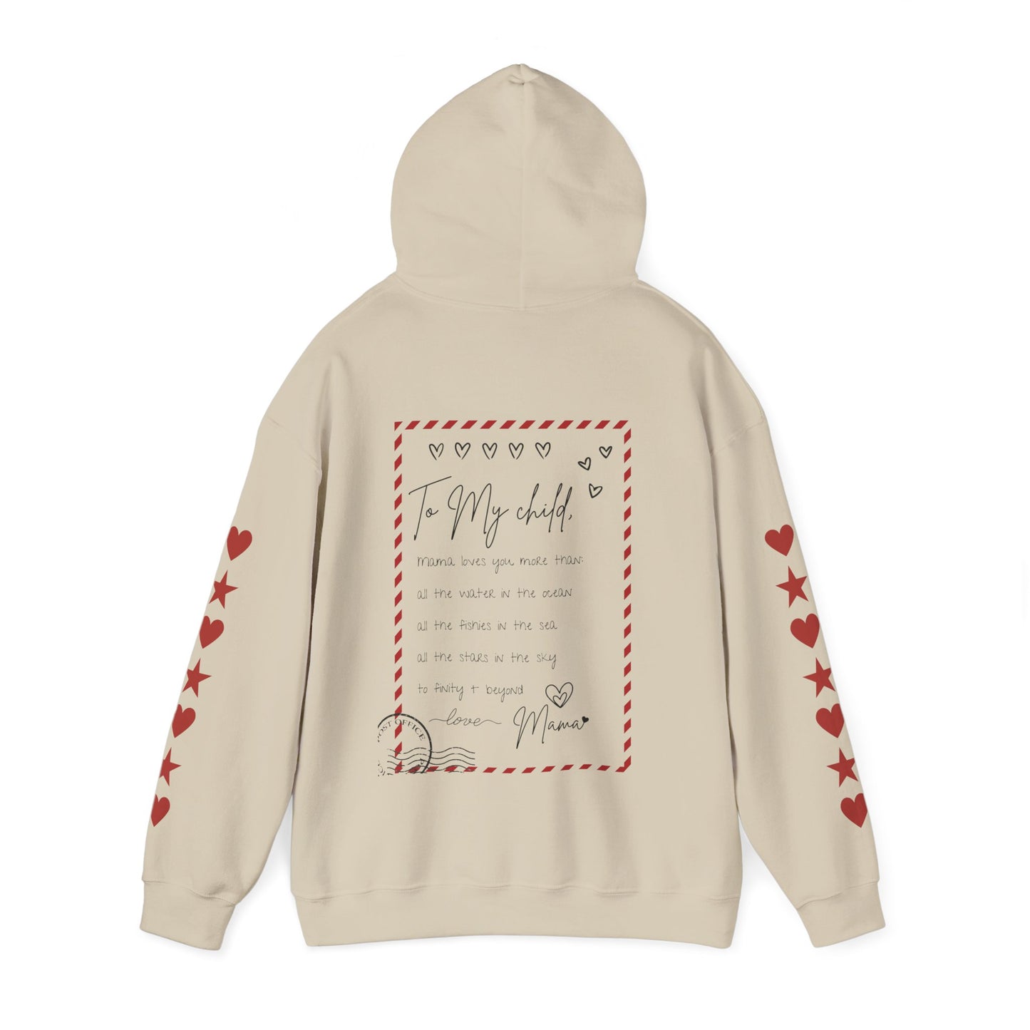 I LOVE YOU MORE THAN "LETTER" HOODIE