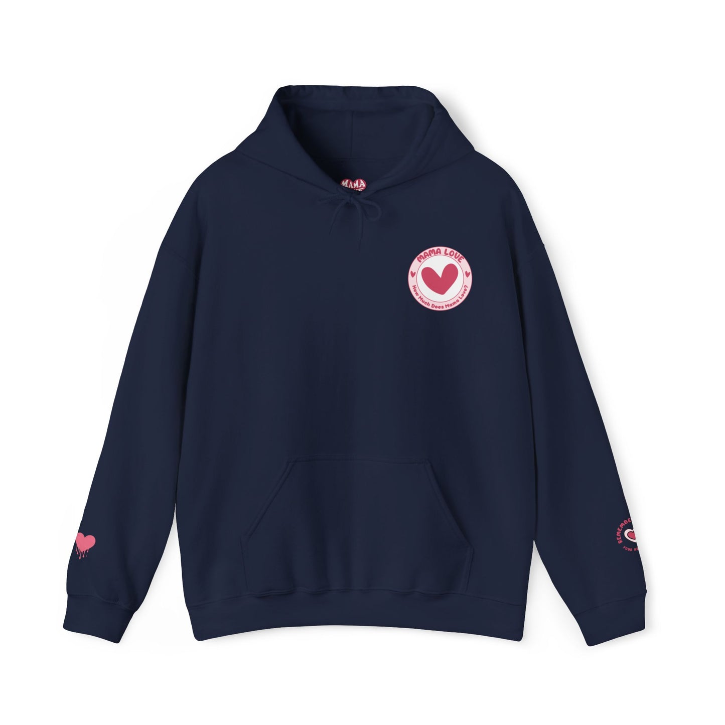 MORE THAN ALL THE FISHIES HEART SHAPED HOODIE