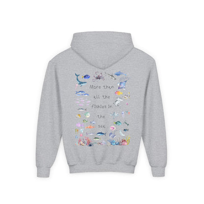 Kids MORE THAN ALL THE FISHIES Artwork Hoodie