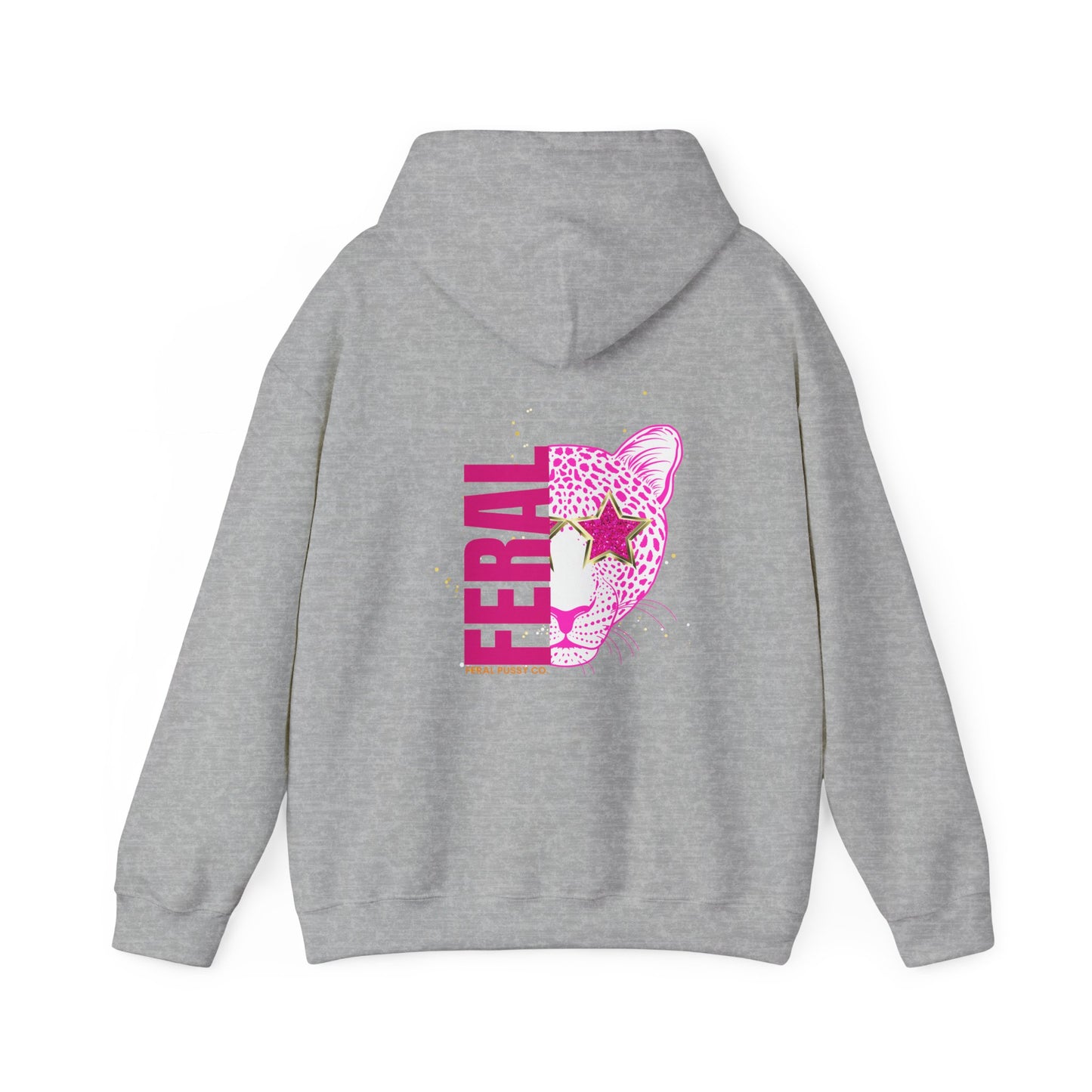 Half Cheetah Face Limited Edition Feral Apparel Hoodie