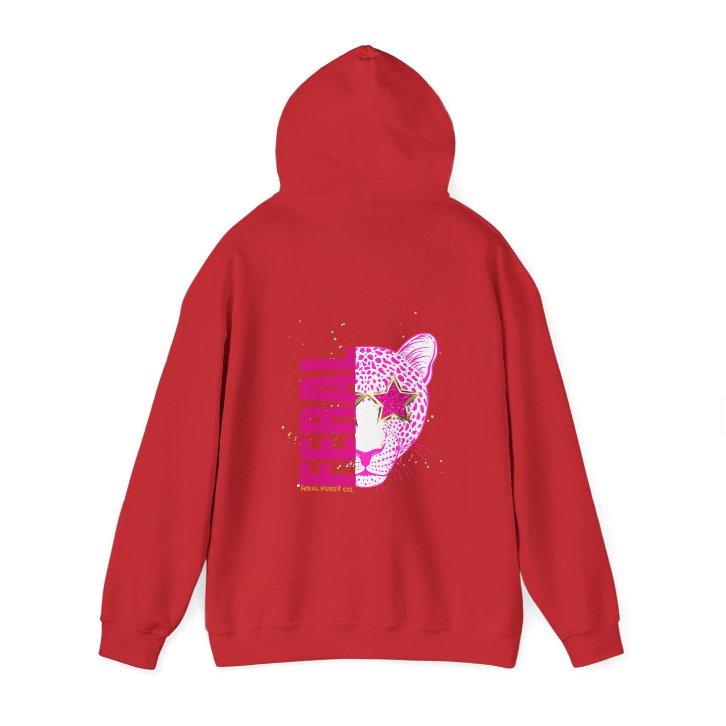 Half Cheetah Face Limited Edition Feral Apparel Hoodie