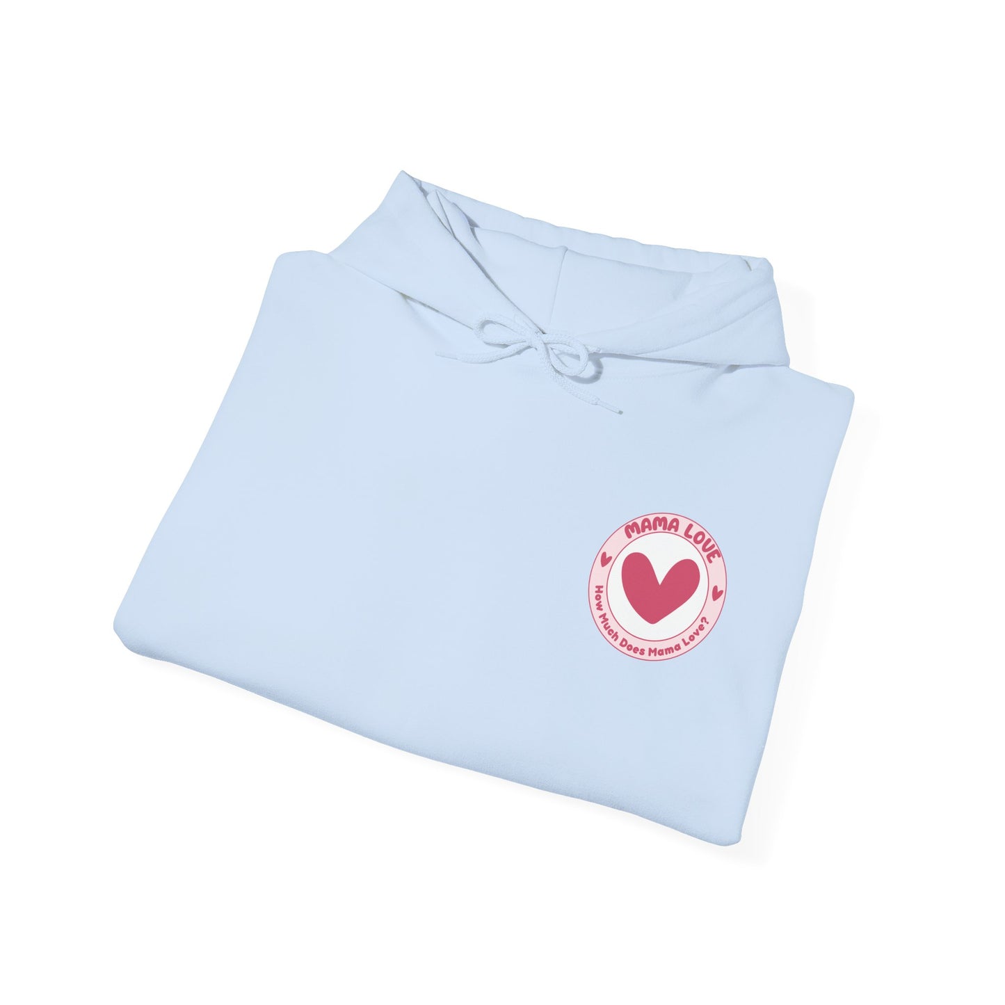 MORE THAN ALL THE FISHIES HEART SHAPED HOODIE