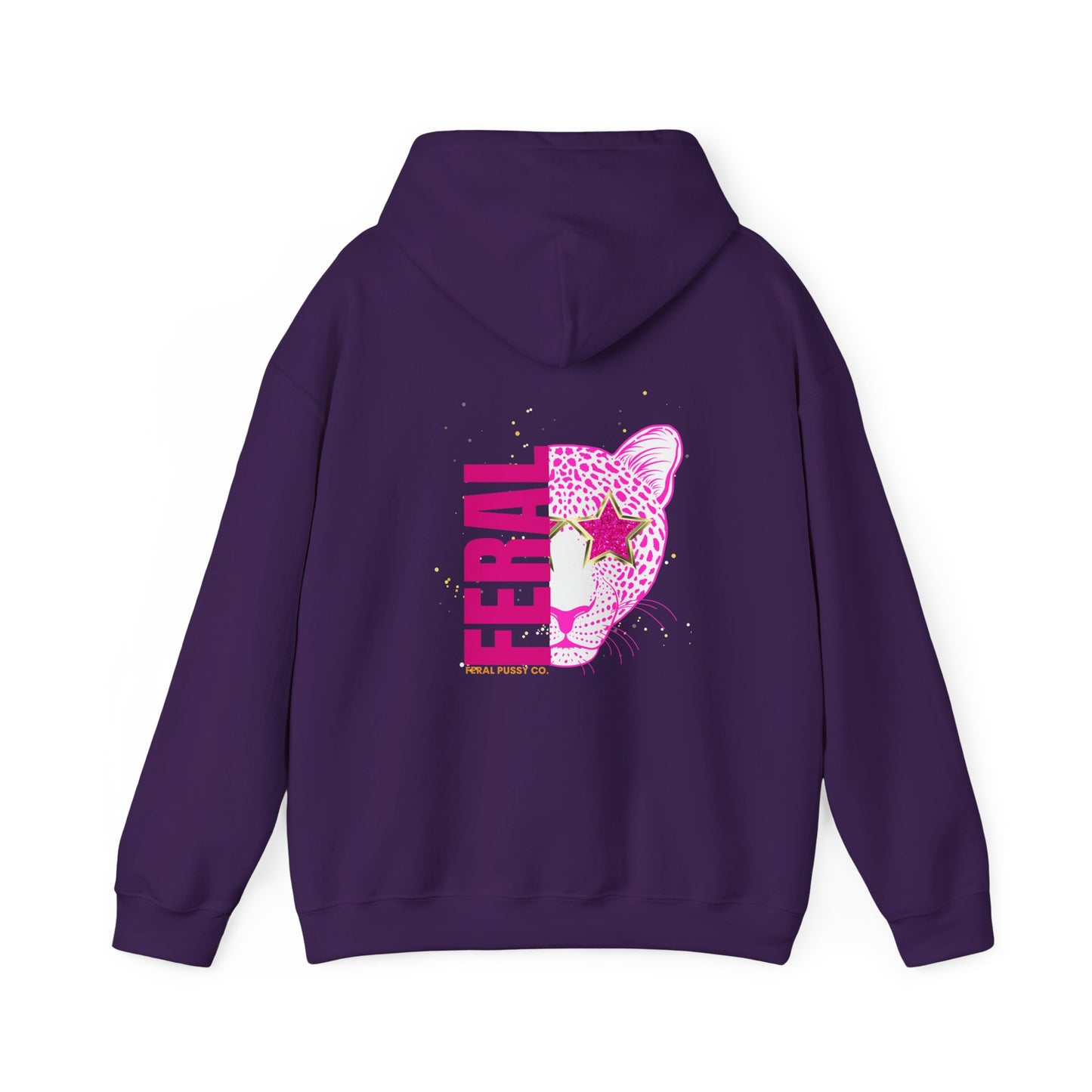 Half Cheetah Face Limited Edition Feral Apparel Hoodie