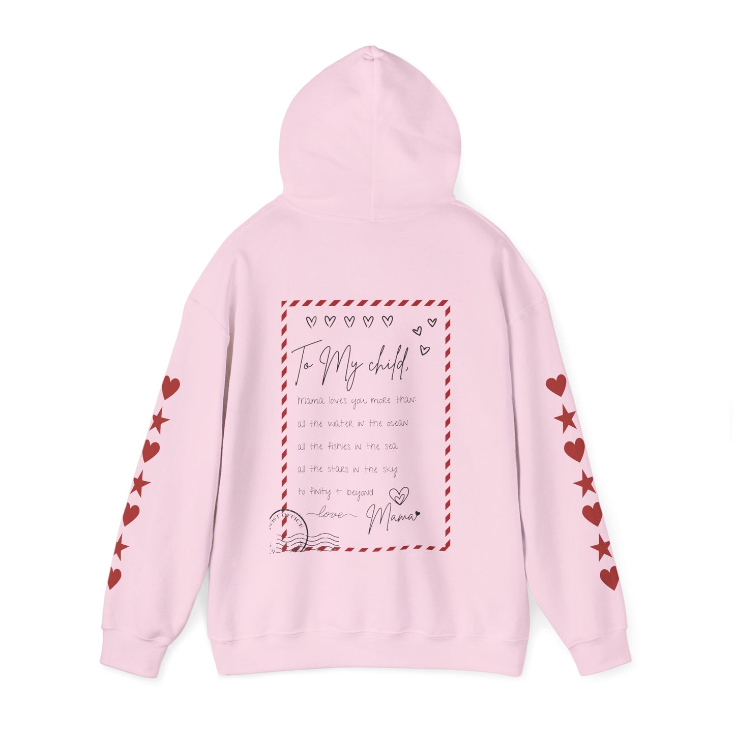 I LOVE YOU MORE THAN "LETTER" HOODIE