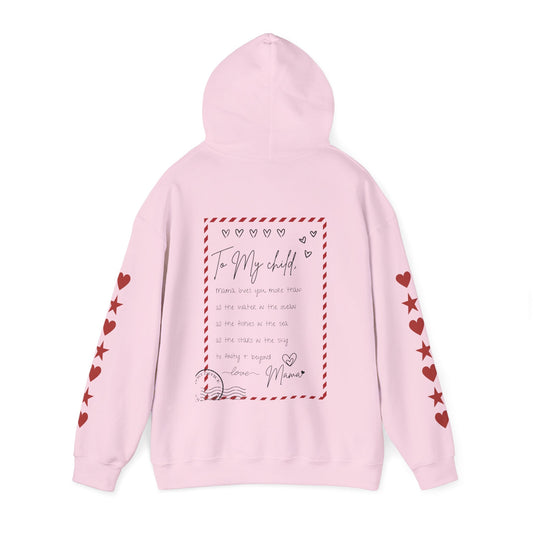 I LOVE YOU MORE THAN "LETTER" HOODIE