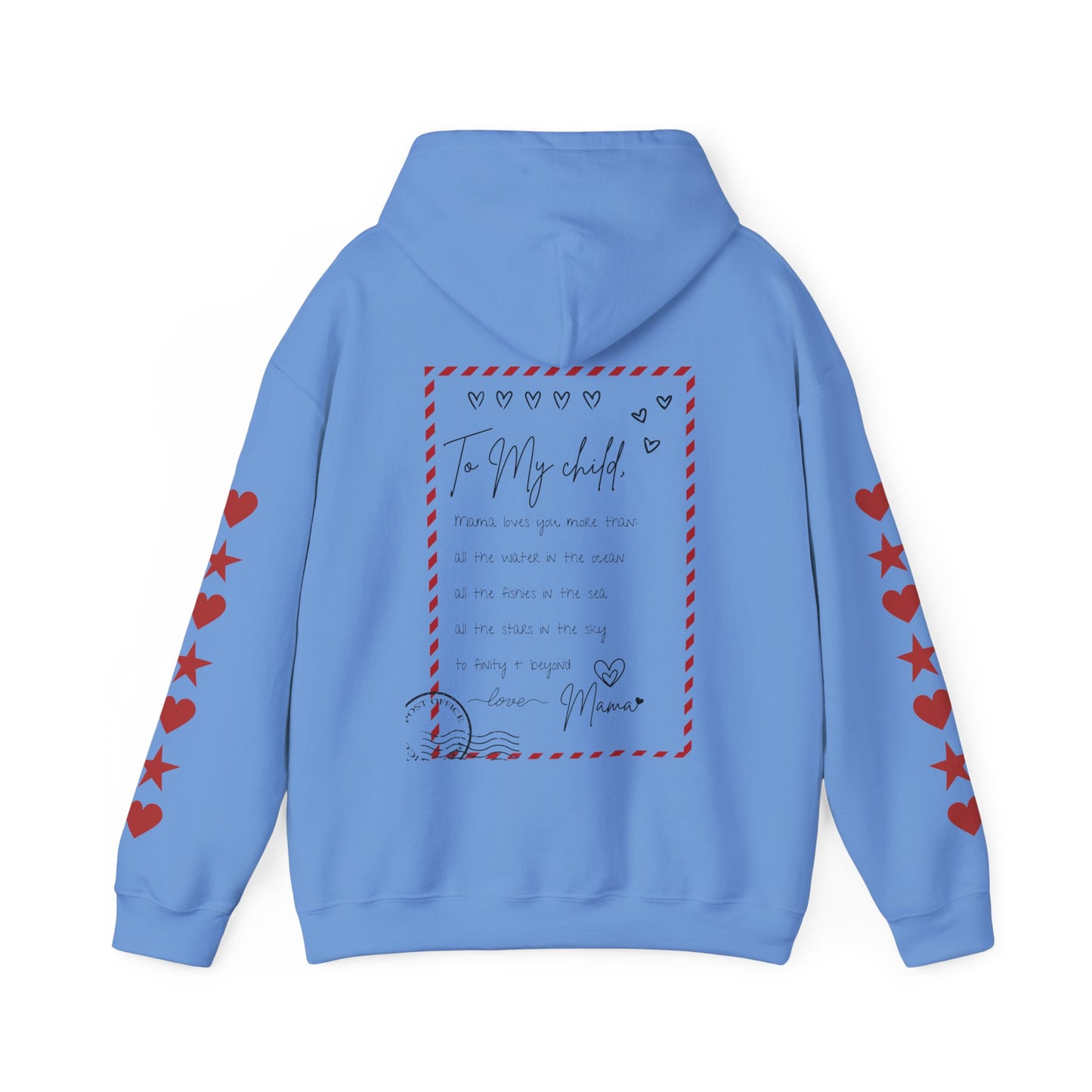 I LOVE YOU MORE THAN "LETTER" HOODIE