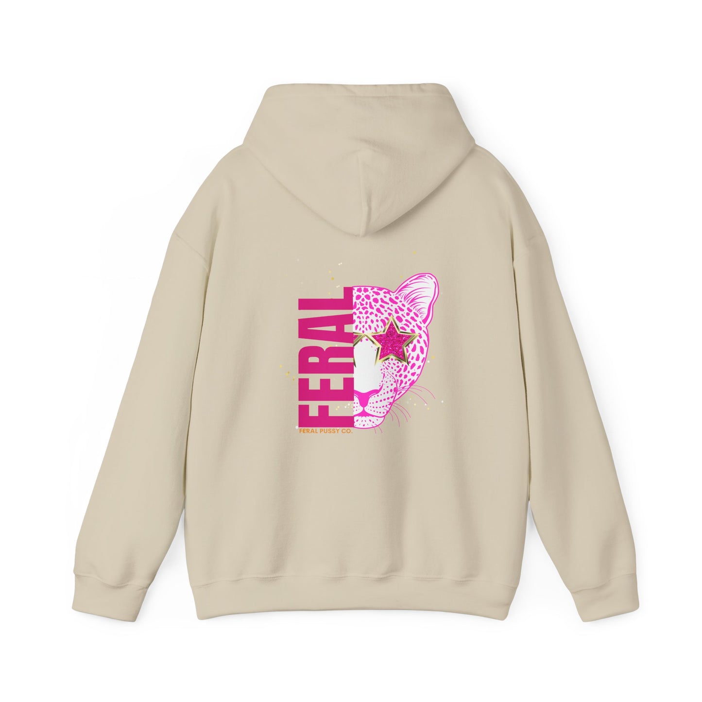 Half Cheetah Face Limited Edition Feral Apparel Hoodie