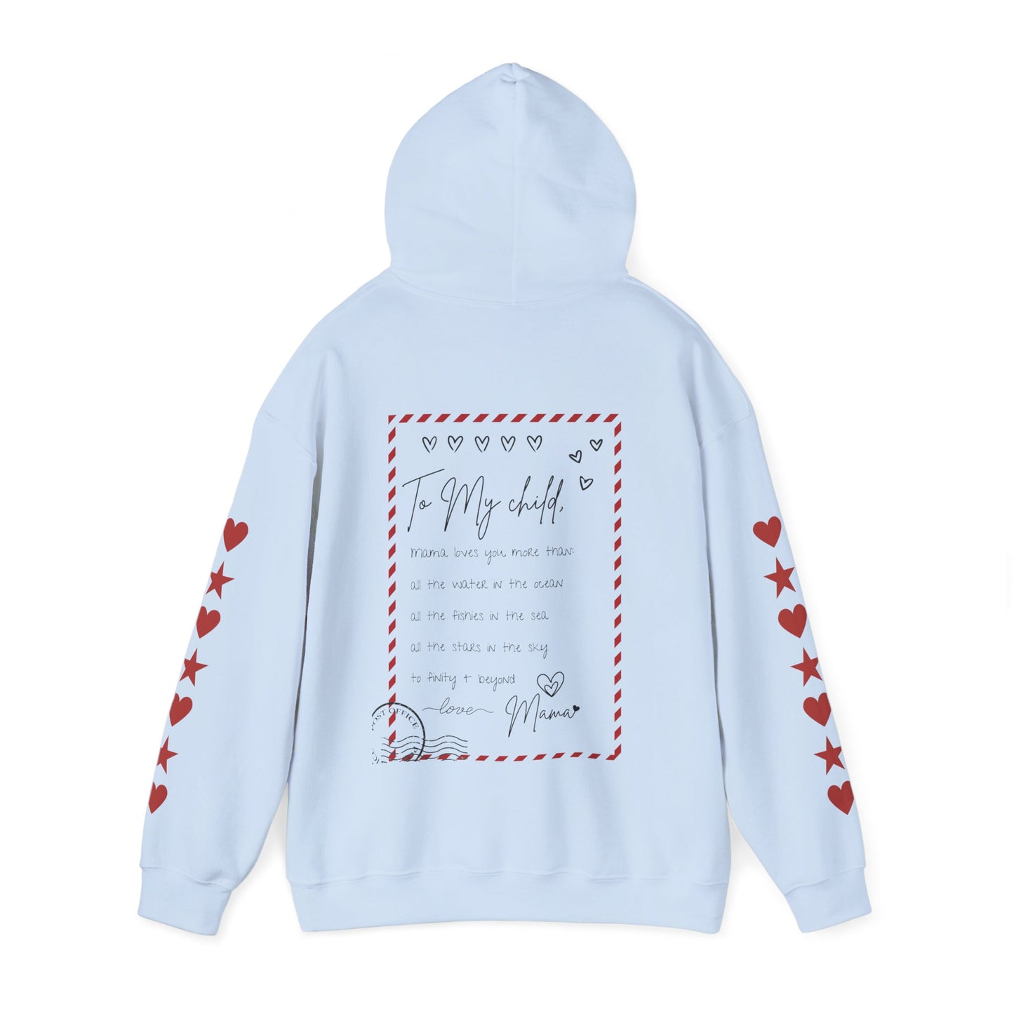 I LOVE YOU MORE THAN "LETTER" HOODIE