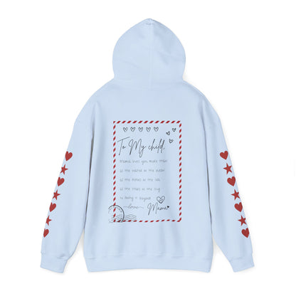 I LOVE YOU MORE THAN "LETTER" HOODIE