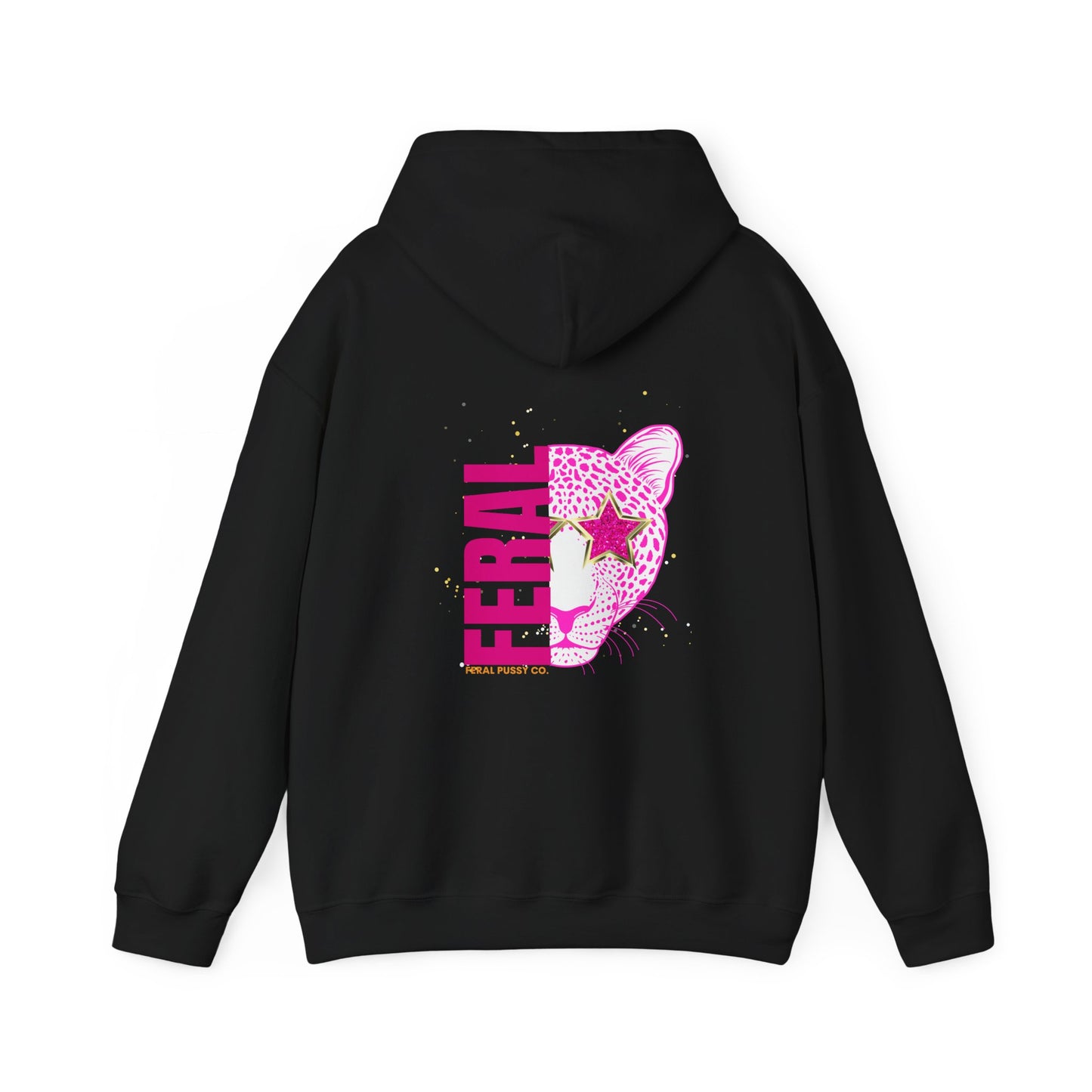 Half Cheetah Face Limited Edition Feral Apparel Hoodie