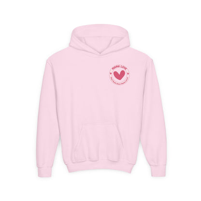 KIDS MORE THAN ALL THE WATER IN THE OCEAN HOODIE - SINGLE WAVE AND SUN