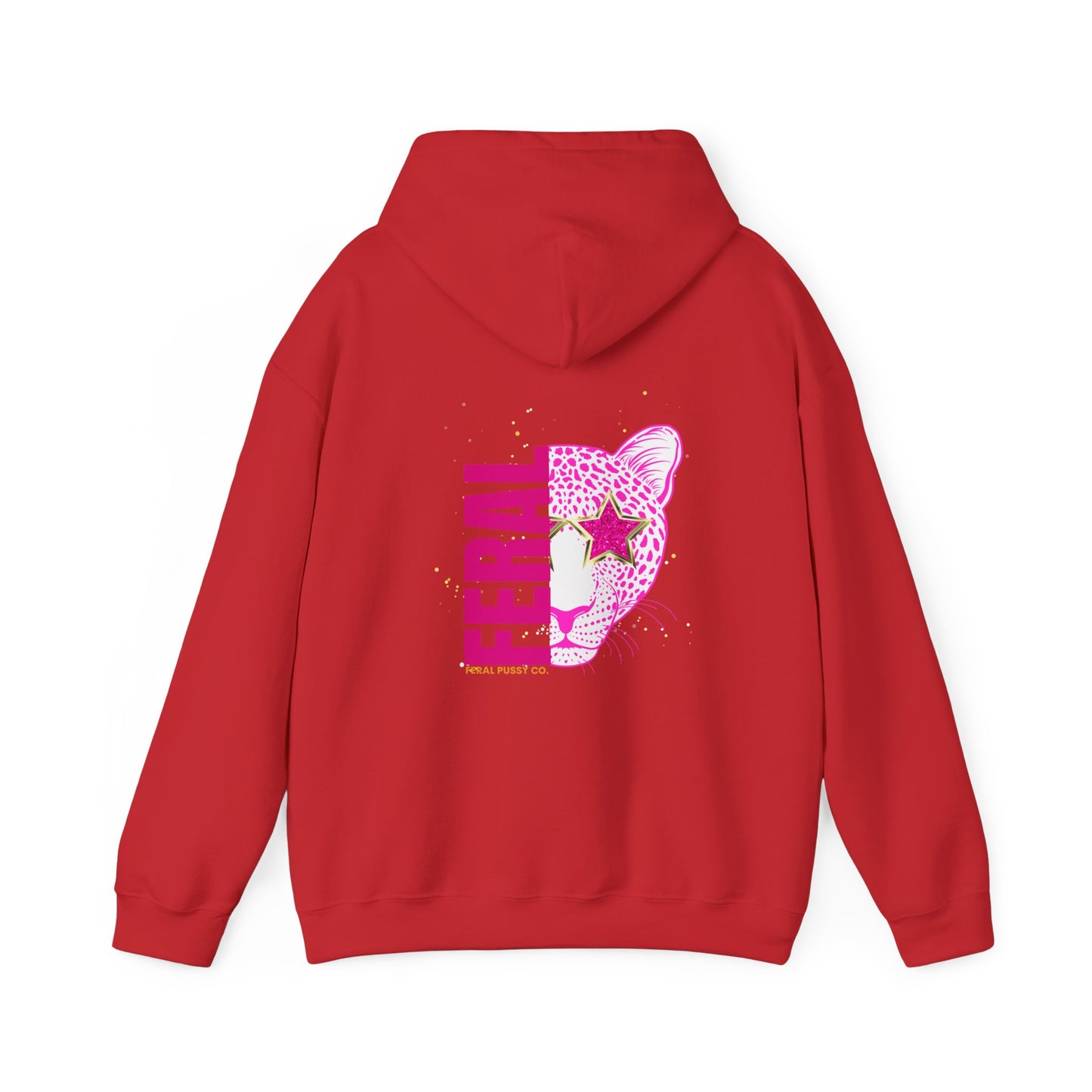 Half Cheetah Face Limited Edition Feral Apparel Hoodie