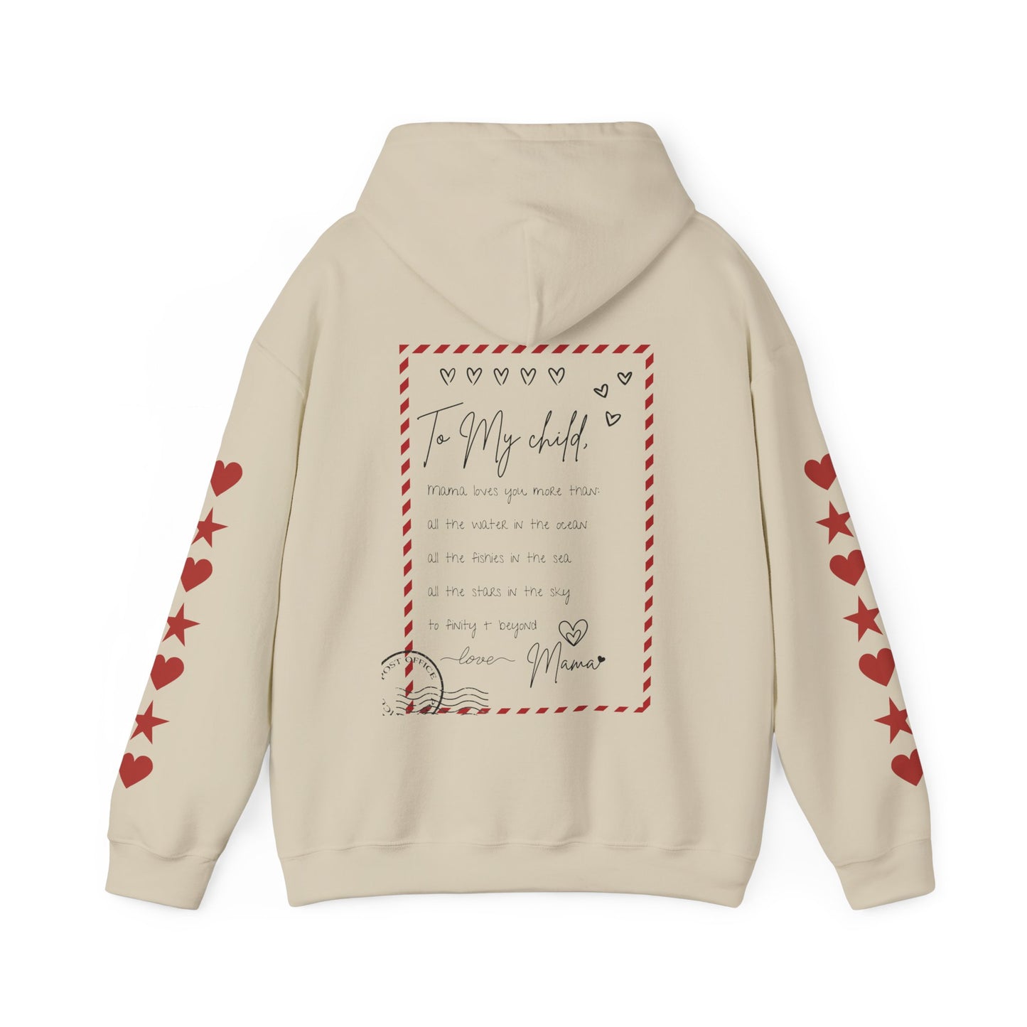 I LOVE YOU MORE THAN "LETTER" HOODIE