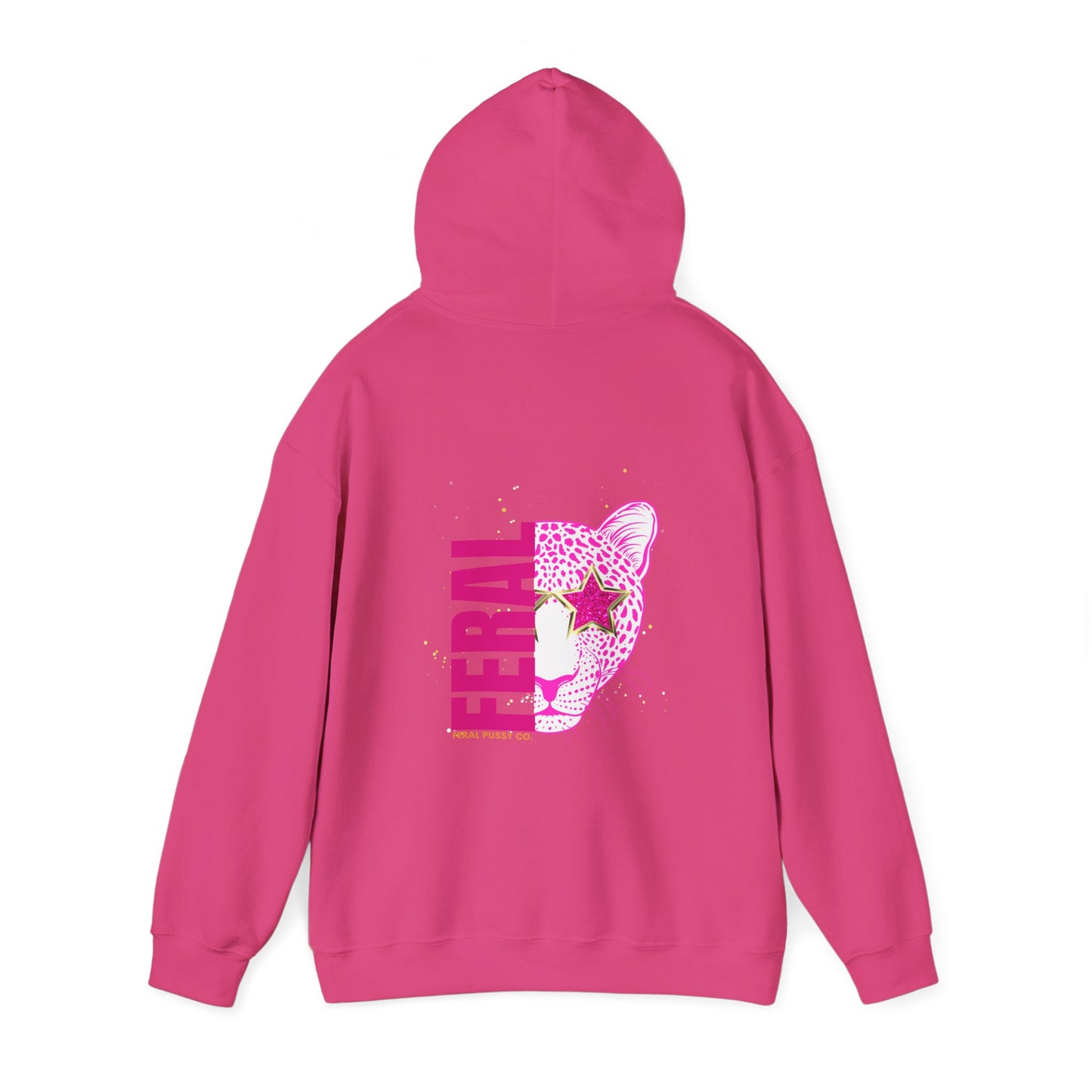 Half Cheetah Face Limited Edition Feral Apparel Hoodie