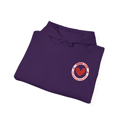 MOTHERS ON TRIAL HAVE EQUAL RIGHTS HOODIE (NO STARS & HEARTS DOWN SLEEVE DESIGN)