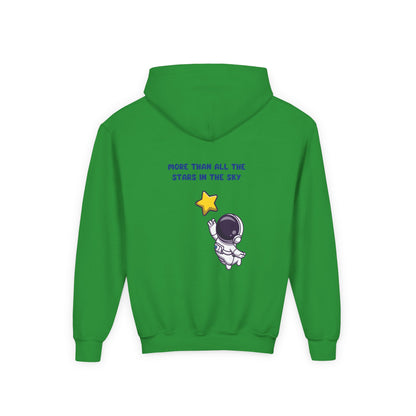 Kids MORE THAN ALL THE STARS Astronaut Hoodie