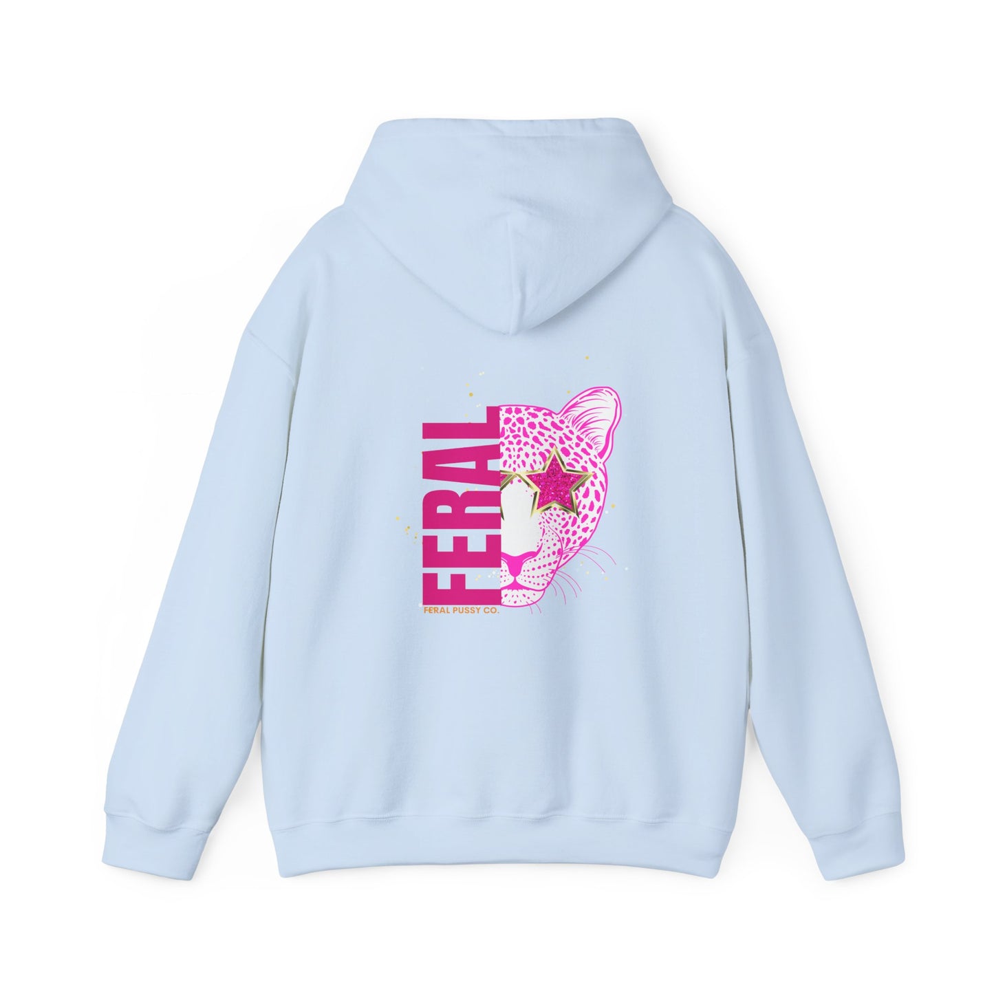 Half Cheetah Face Limited Edition Feral Apparel Hoodie