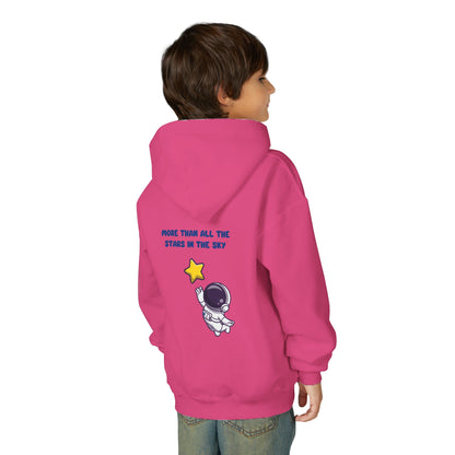 Kids MORE THAN ALL THE STARS Astronaut Hoodie