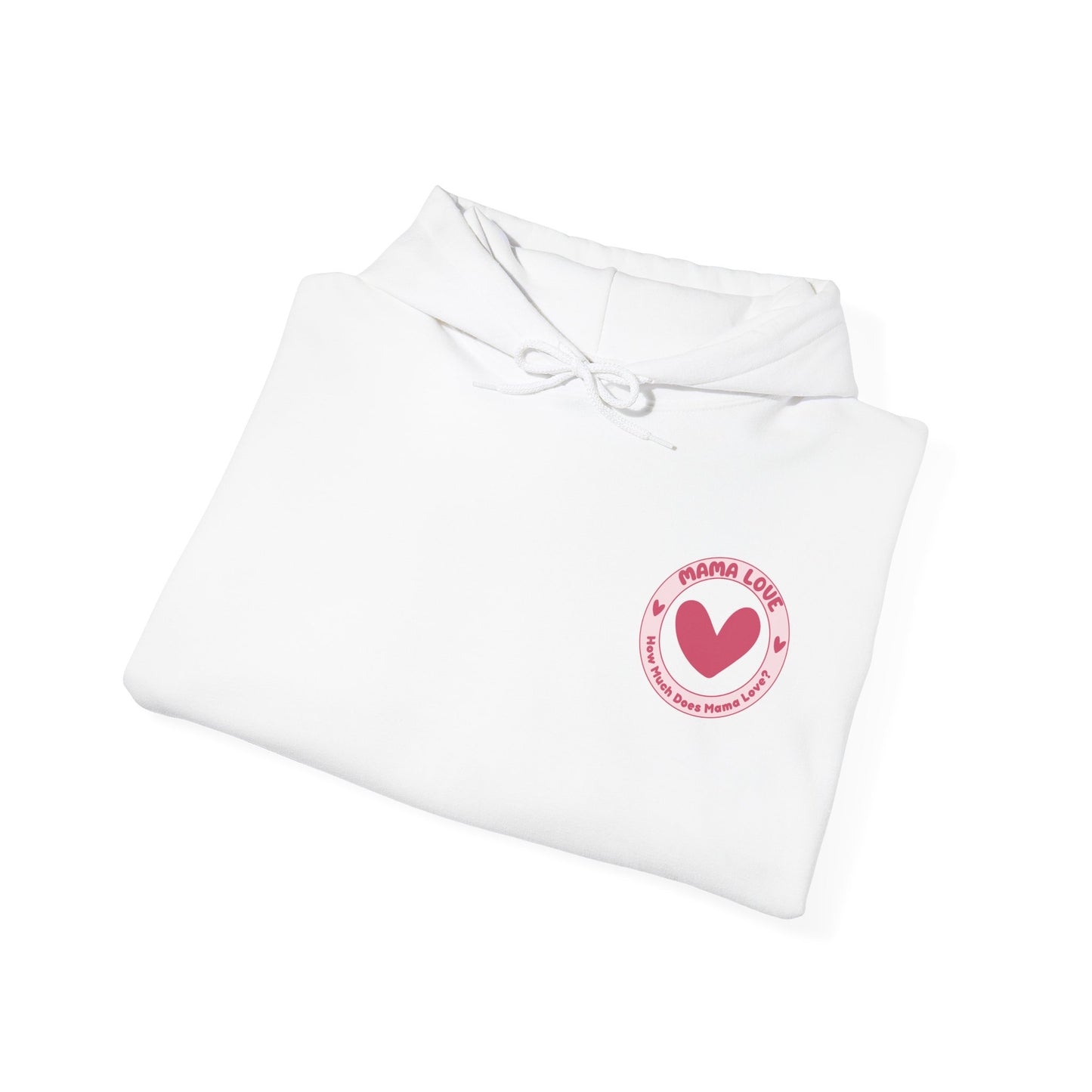 MORE THAN ALL THE FISHIES HEART SHAPED HOODIE