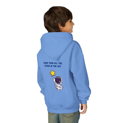 Kids MORE THAN ALL THE STARS Astronaut Hoodie