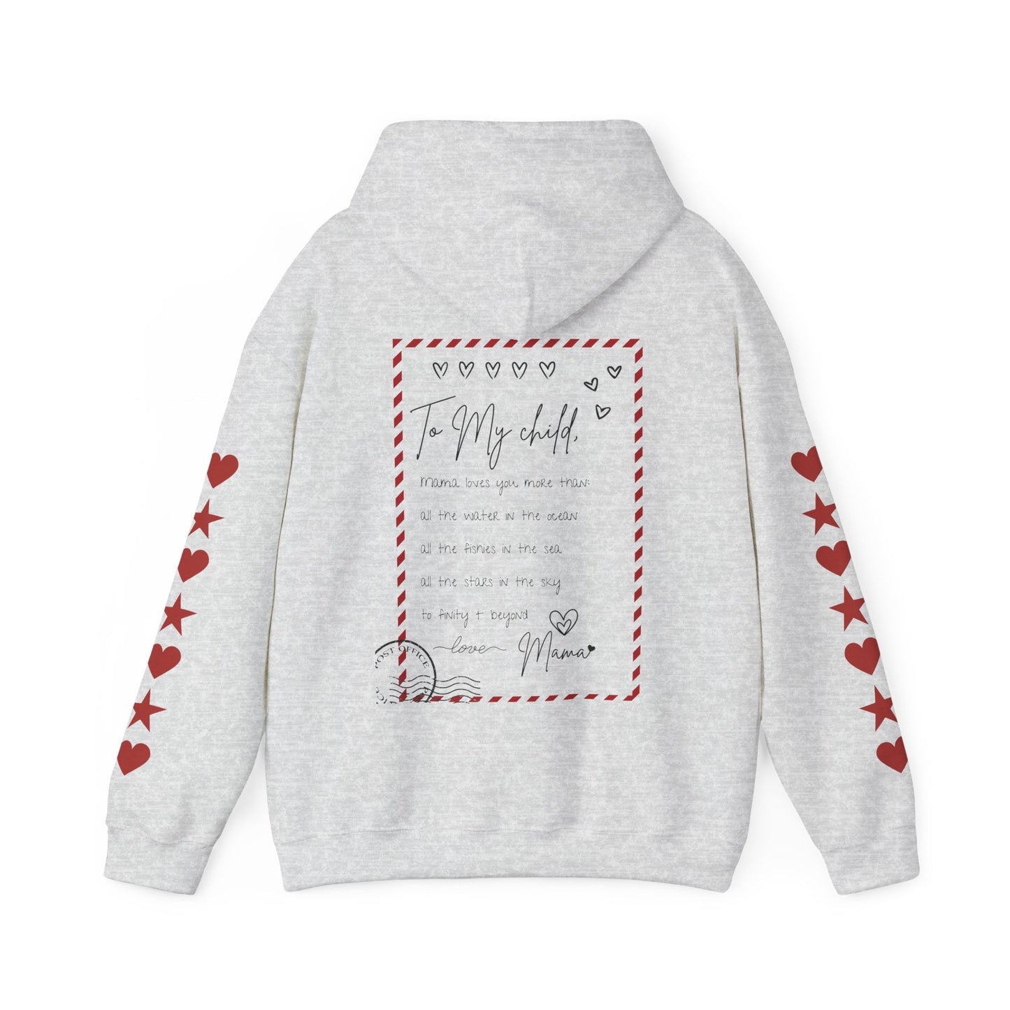 I LOVE YOU MORE THAN "LETTER" HOODIE