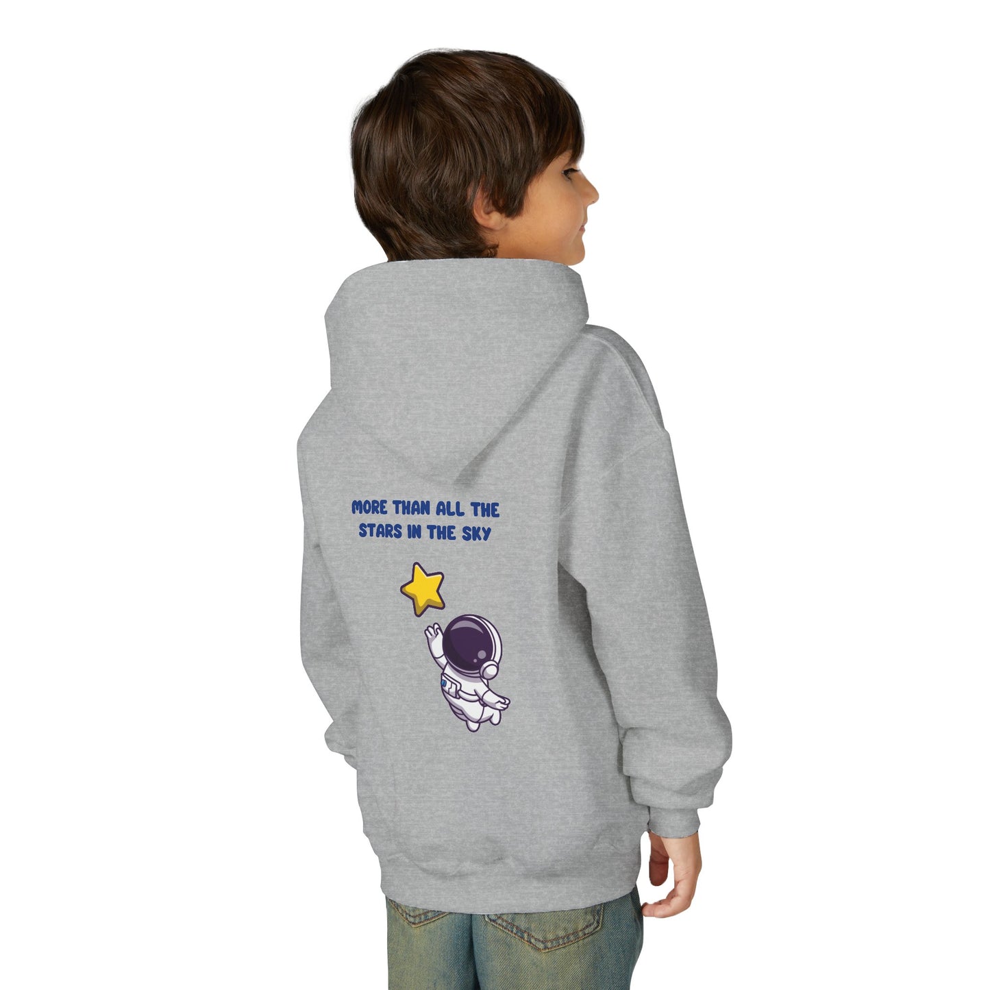 Kids MORE THAN ALL THE STARS Astronaut Hoodie