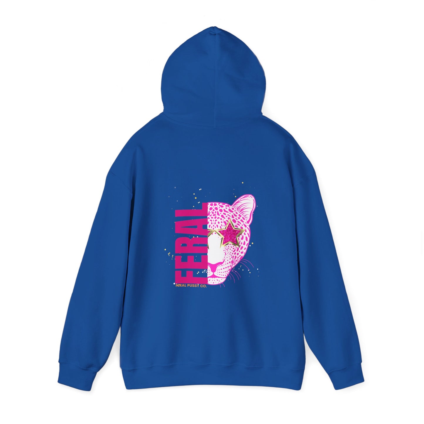 Half Cheetah Face Limited Edition Feral Apparel Hoodie