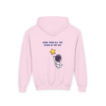 Kids MORE THAN ALL THE STARS Astronaut Hoodie