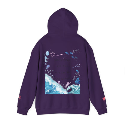 "MORE THAN ALL THE WATER IN THE OCEAN" Limited Edition Hoodie