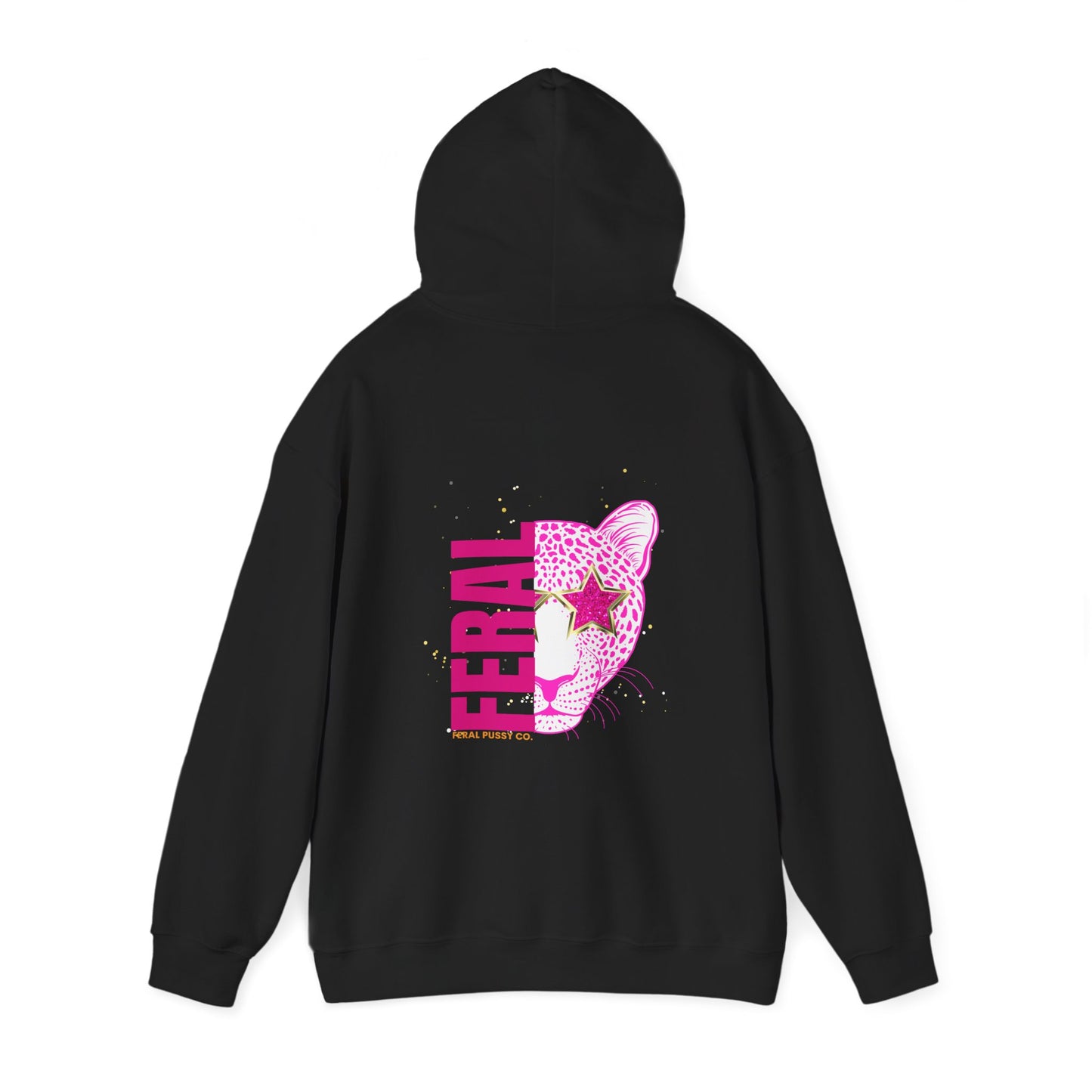 Half Cheetah Face Limited Edition Feral Apparel Hoodie
