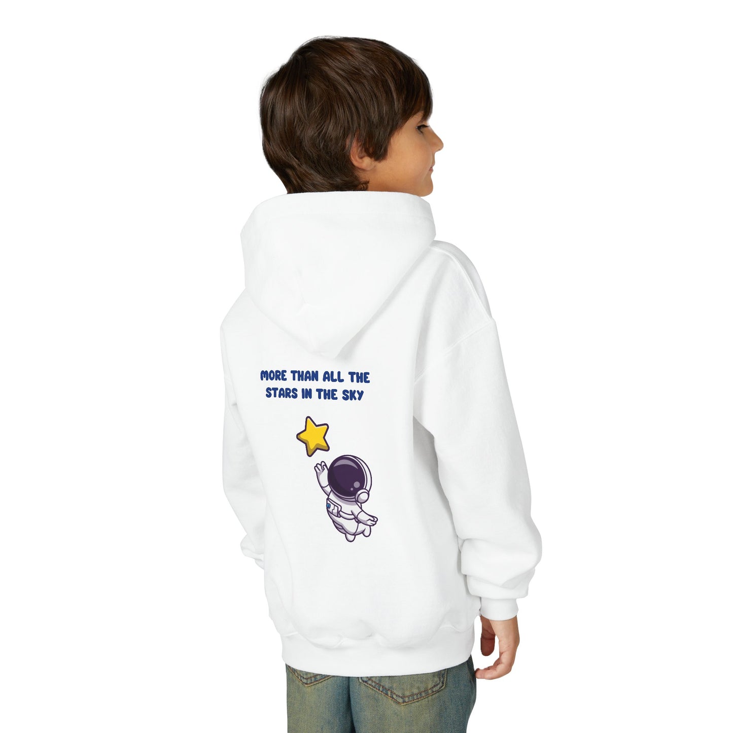 Kids MORE THAN ALL THE STARS Astronaut Hoodie