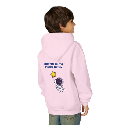 Kids MORE THAN ALL THE STARS Astronaut Hoodie