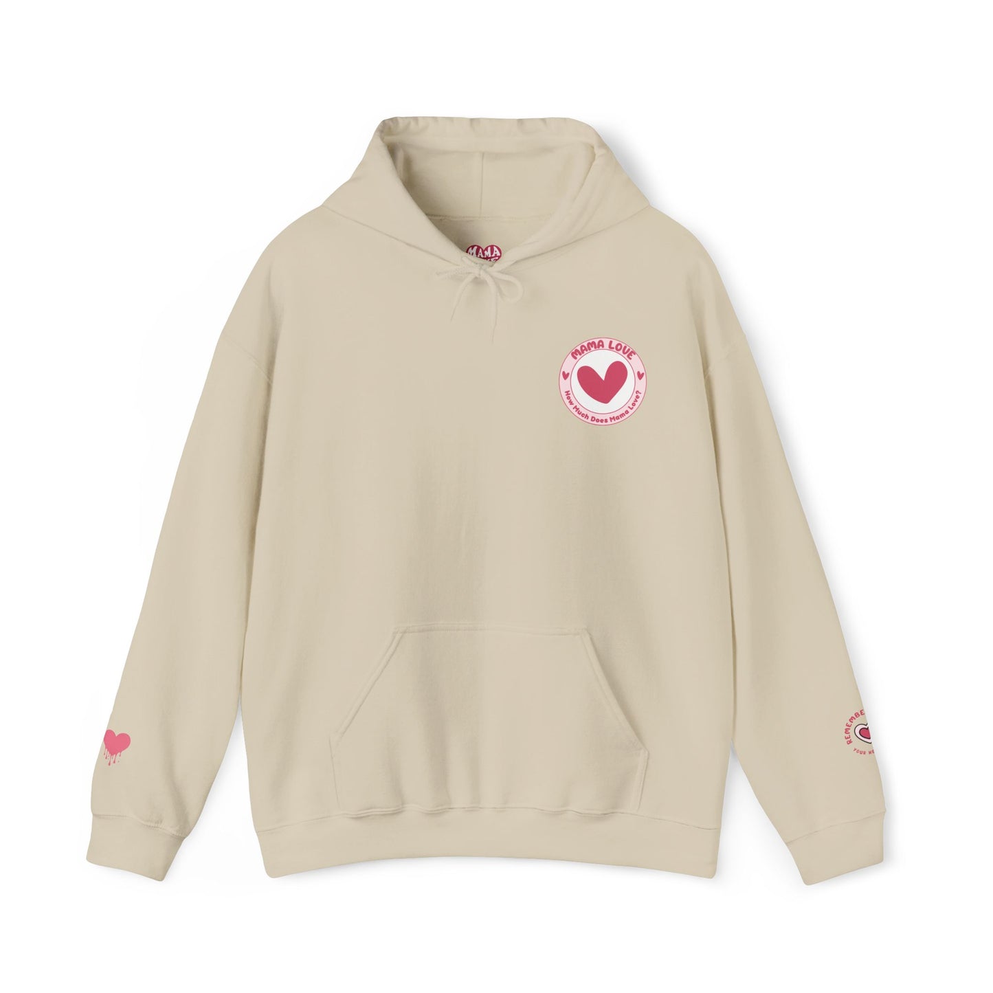 MORE THAN ALL THE FISHIES HEART SHAPED HOODIE
