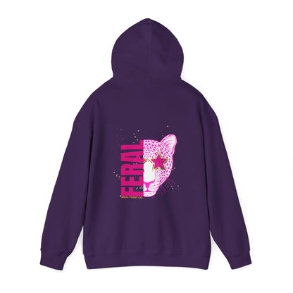 Half Cheetah Face Limited Edition Feral Apparel Hoodie