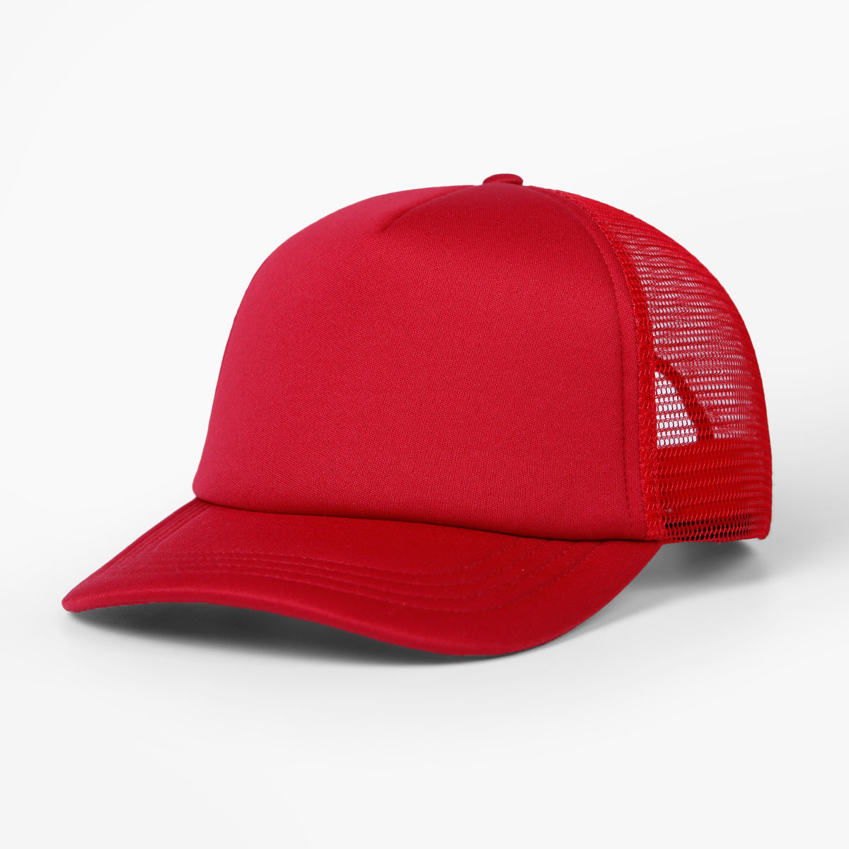 🌈 Mama Love Foam Trucker Hat – Blue Circle Logo