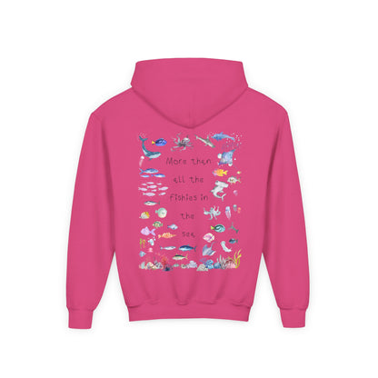 Kids MORE THAN ALL THE FISHIES Artwork Hoodie