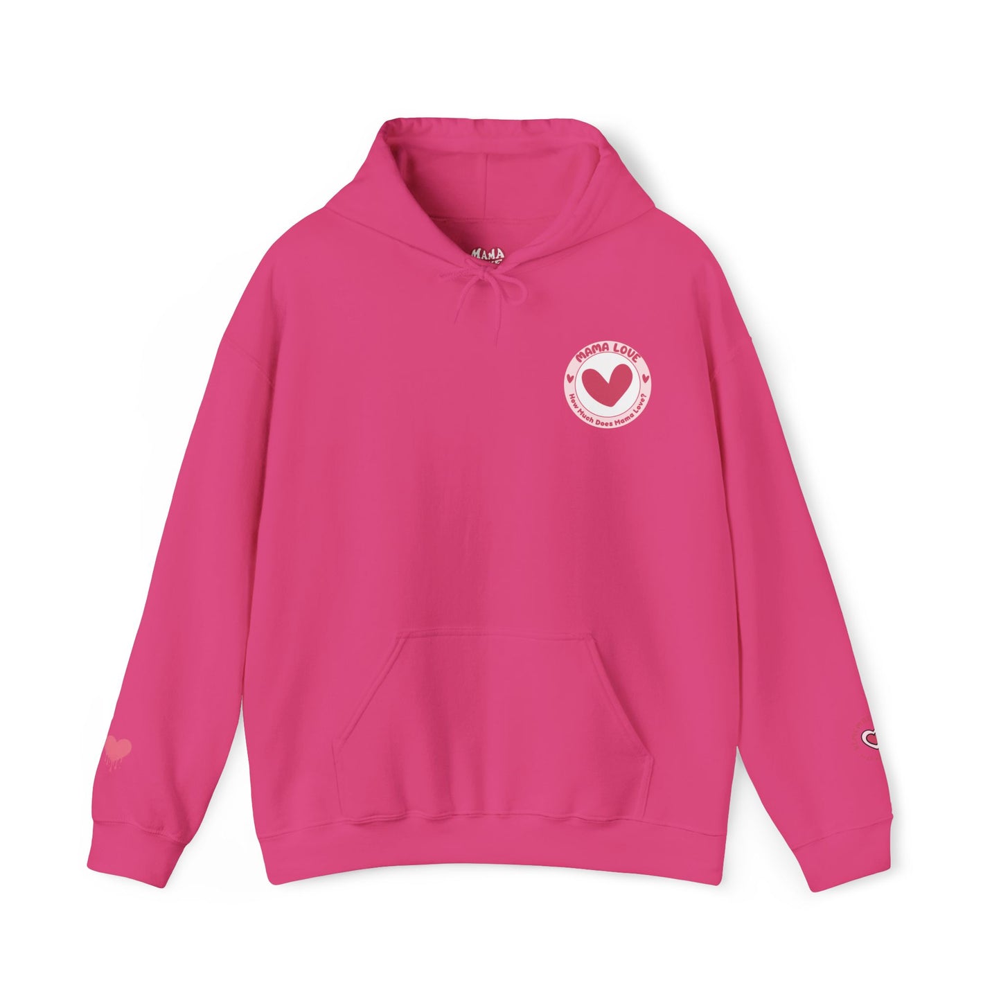 MORE THAN ALL THE FISHIES HEART SHAPED HOODIE