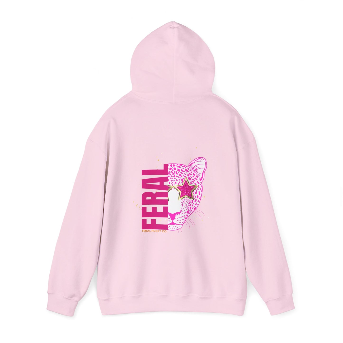 Half Cheetah Face Limited Edition Feral Apparel Hoodie