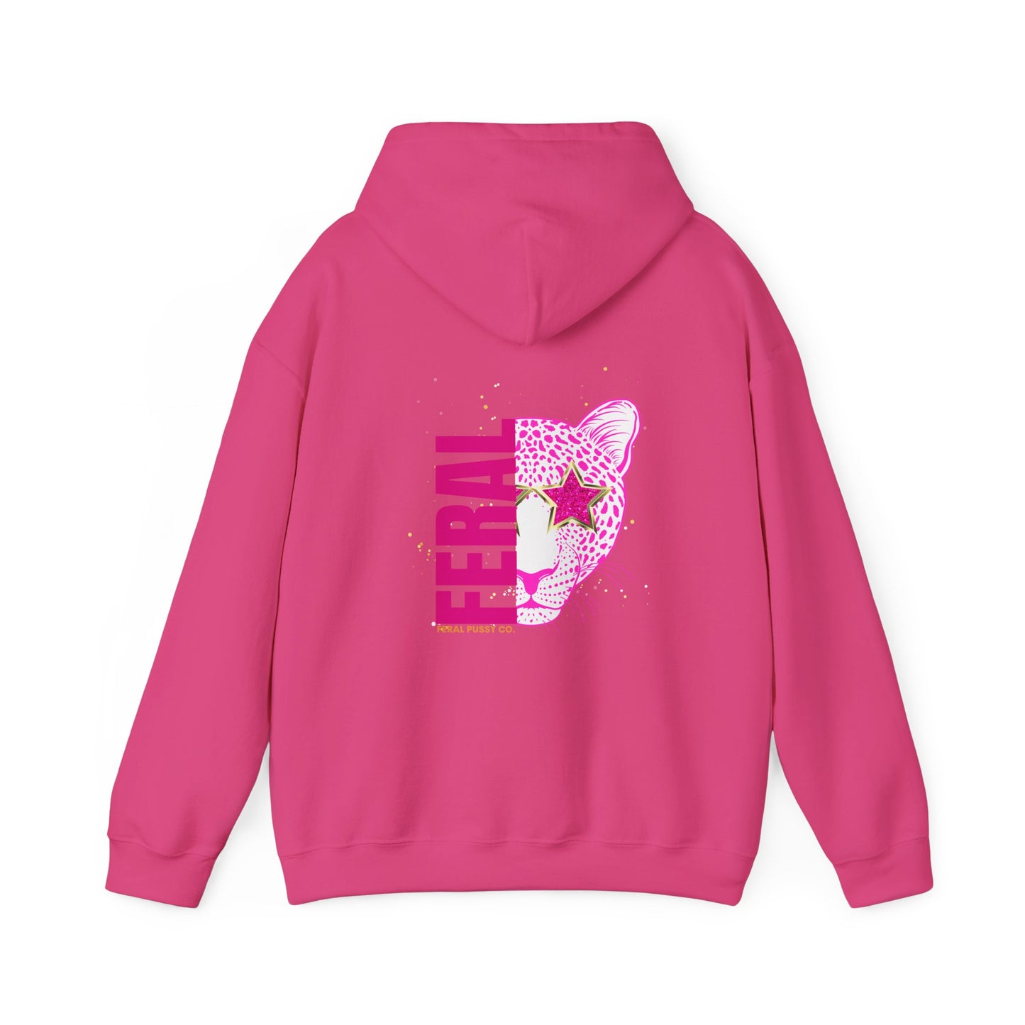 Half Cheetah Face Limited Edition Feral Apparel Hoodie