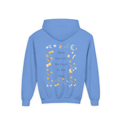 Kids MORE THAN ALL THE STARS Artwork Hoodie