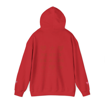 MOTHERS ON TRIAL HAVE EQUAL RIGHTS HOODIE (NO STARS & HEARTS DOWN SLEEVE DESIGN)