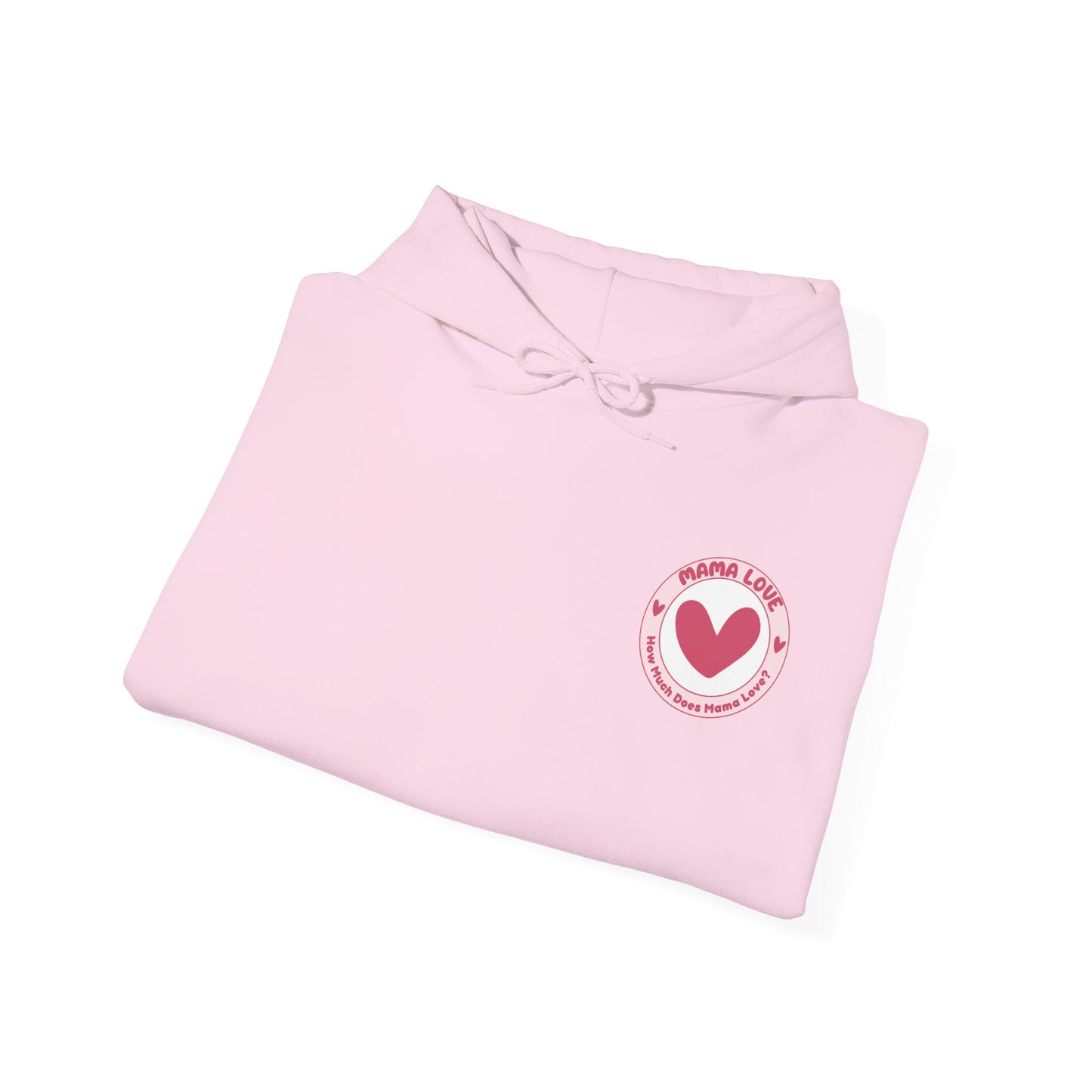 MORE THAN ALL THE FISHIES HEART SHAPED HOODIE