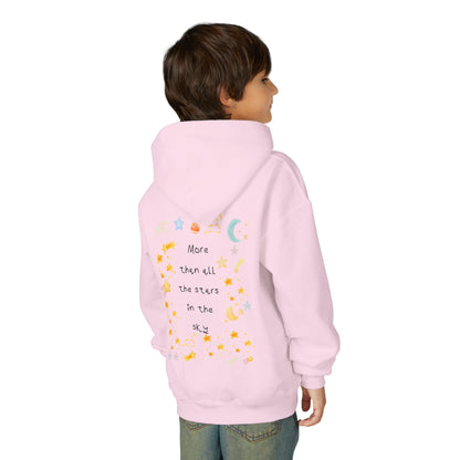 Kids MORE THAN ALL THE STARS Artwork Hoodie