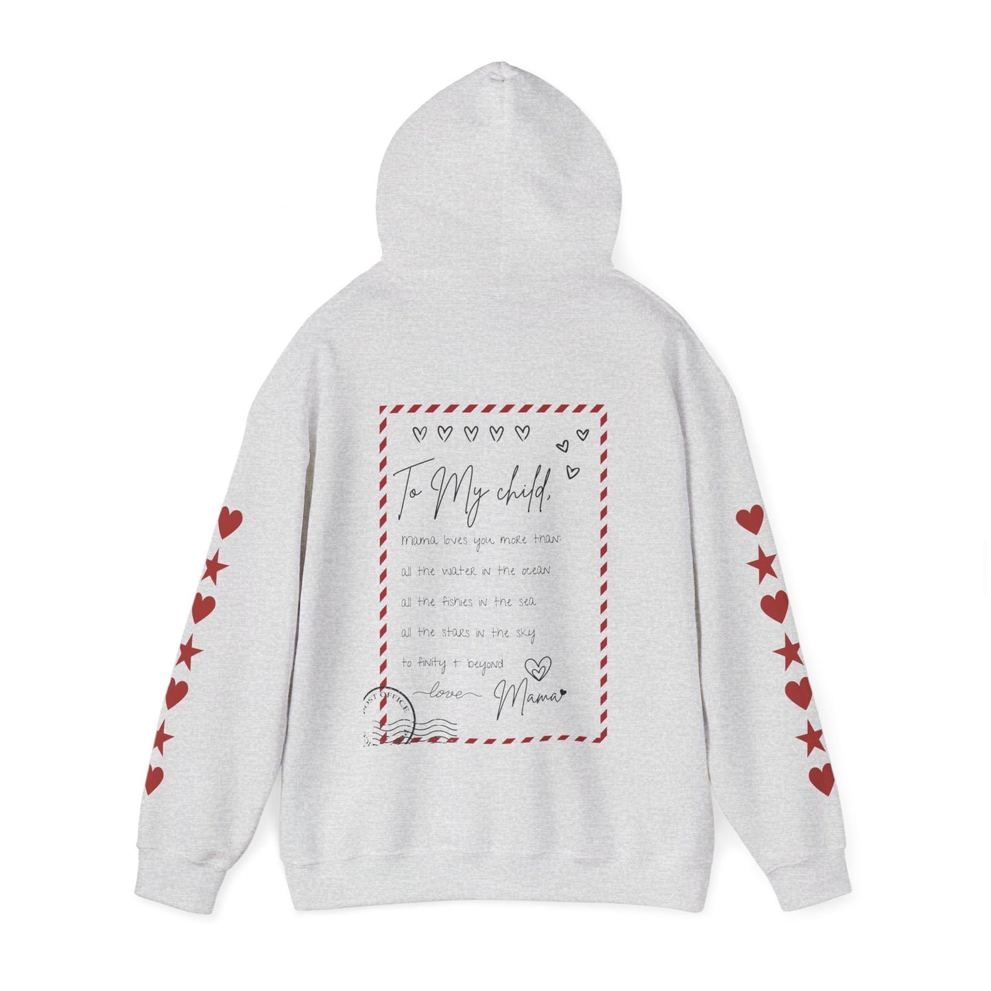 I LOVE YOU MORE THAN "LETTER" HOODIE