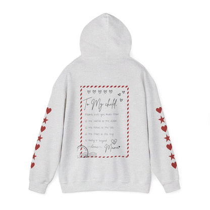 I LOVE YOU MORE THAN "LETTER" HOODIE